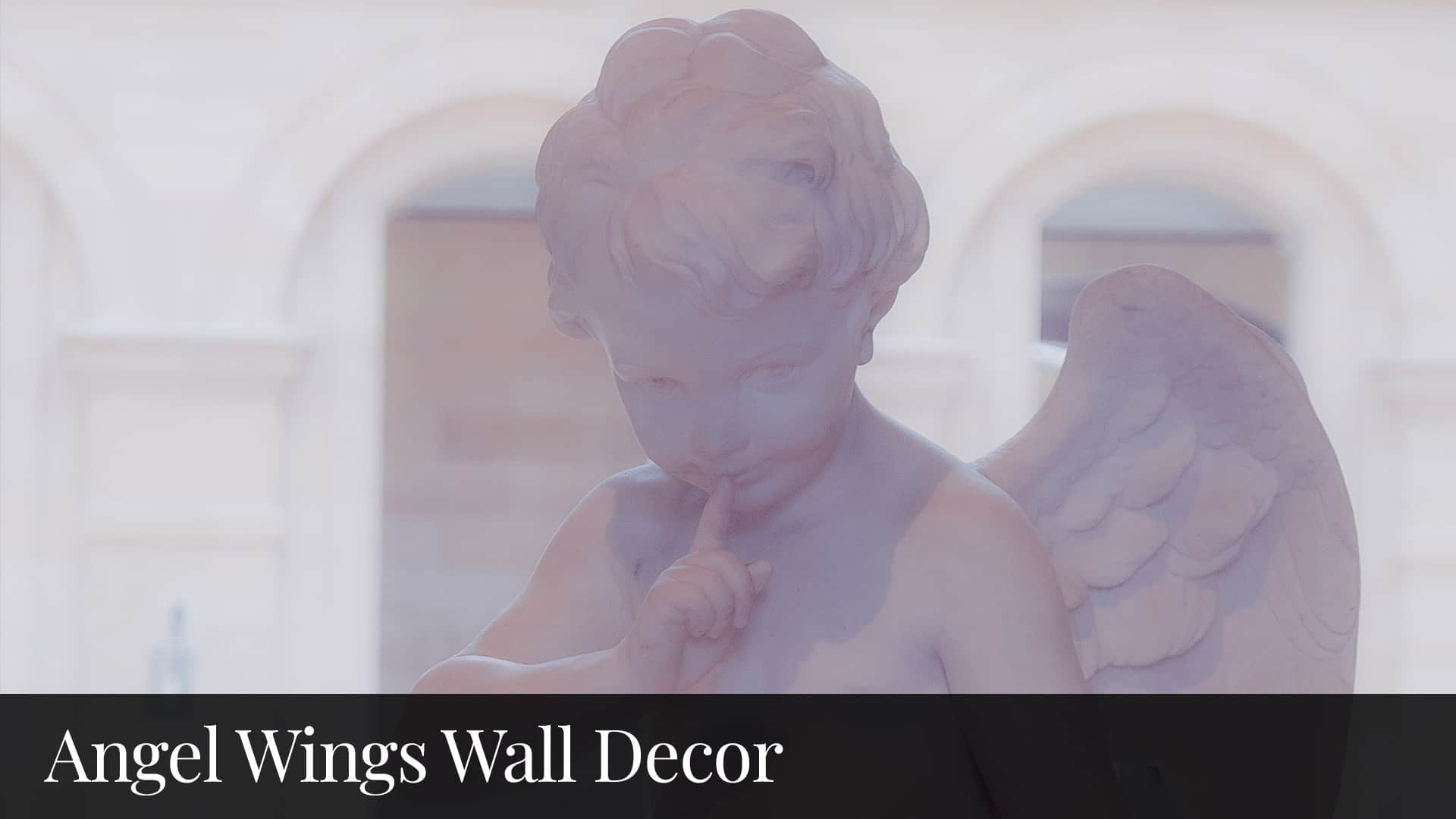 Angel Wings Wall Decor Bluebombay.com