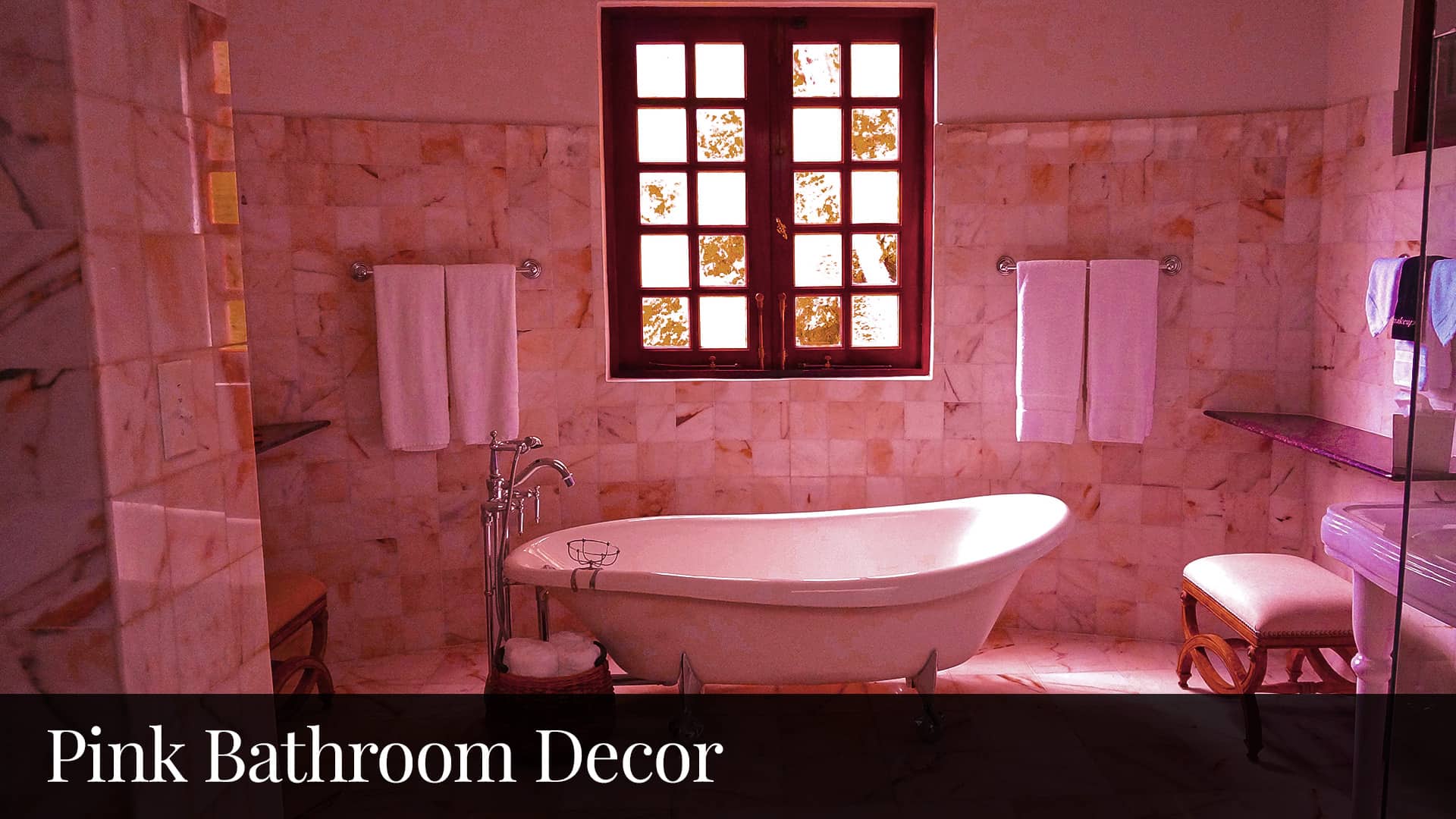 Pink Bathroom Decor Bluebombay.com