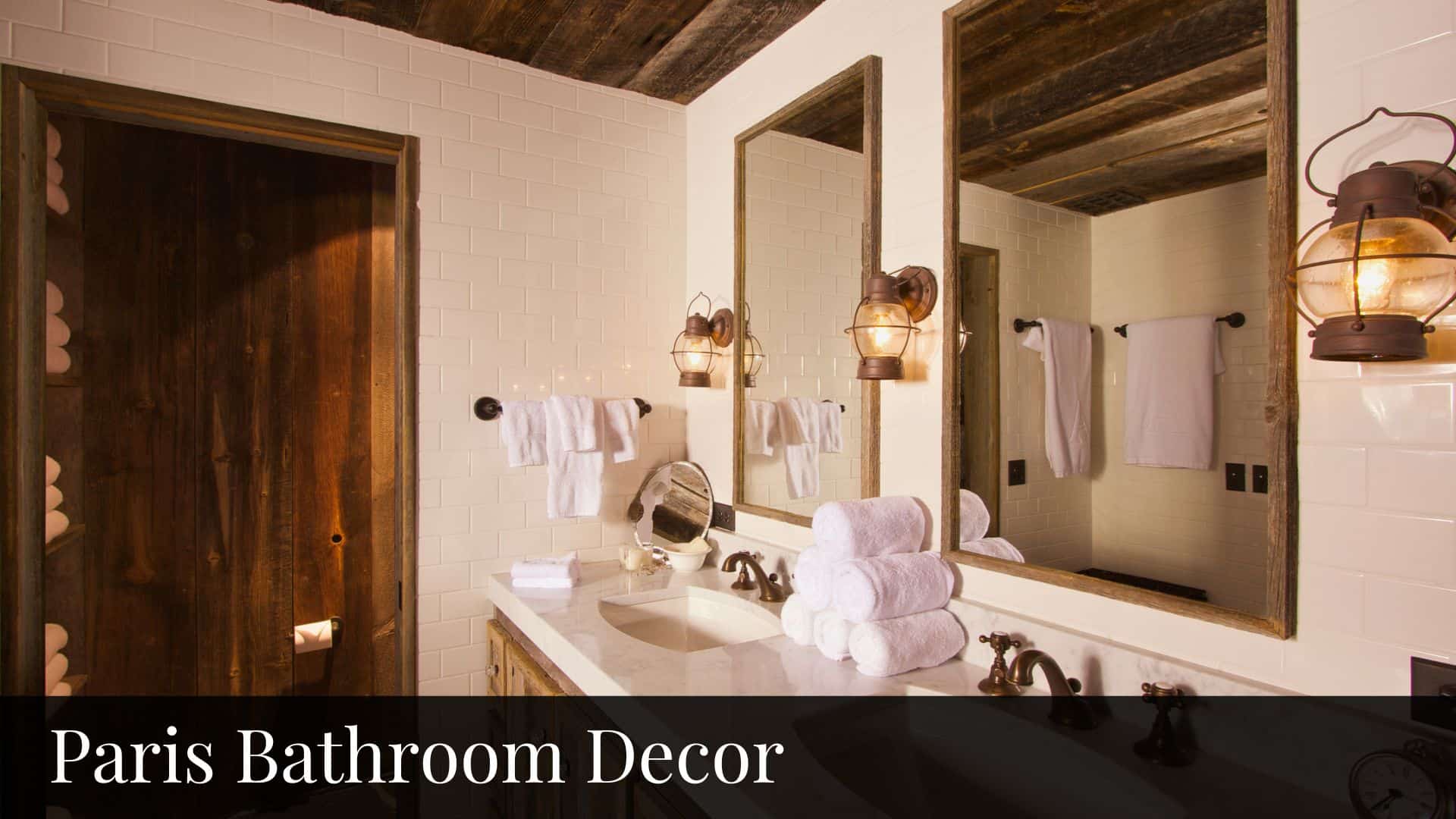 Paris Bathroom Decor - Bluebombay.com
