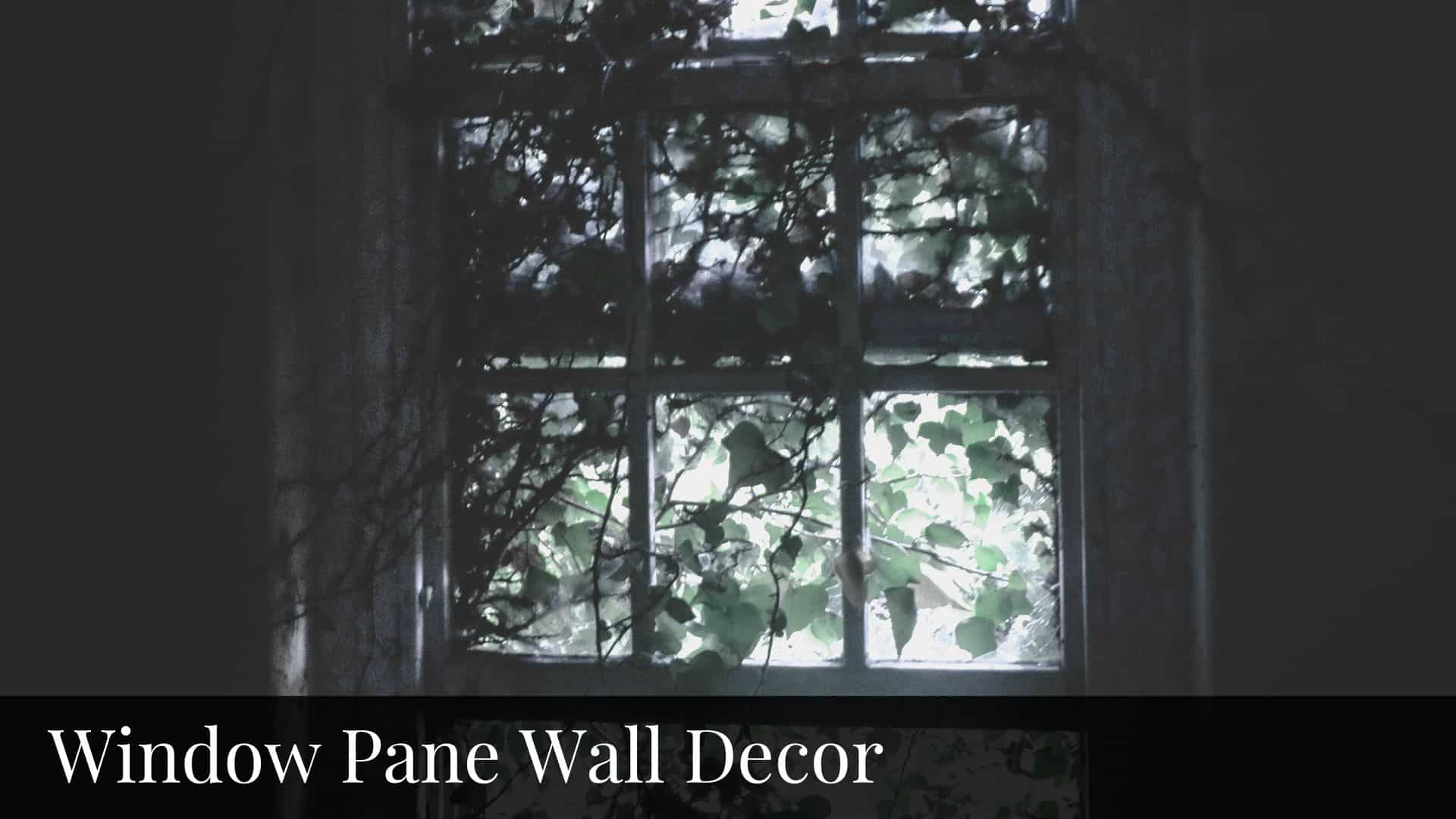 Window Pane Wall Decor - Bluebombay.com